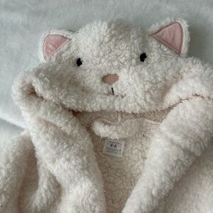 Pottery Barn Kids Fluffy White Jacket